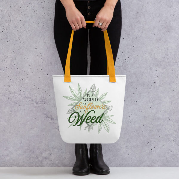 Be a Weed tote bag - Image 2
