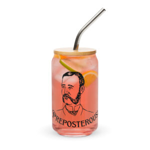 Preposterous Can-shaped glass
