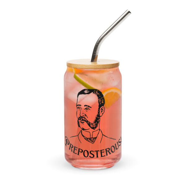 Preposterous Can-shaped glass