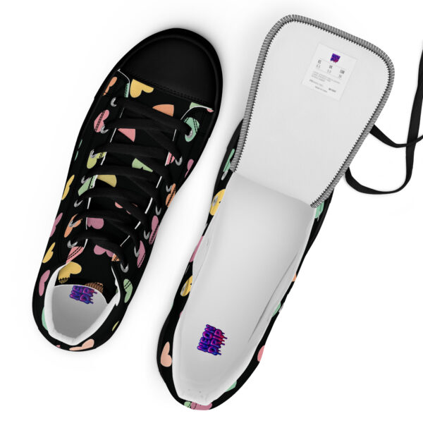 Li'l Sweetheart high top canvas shoes - Image 2