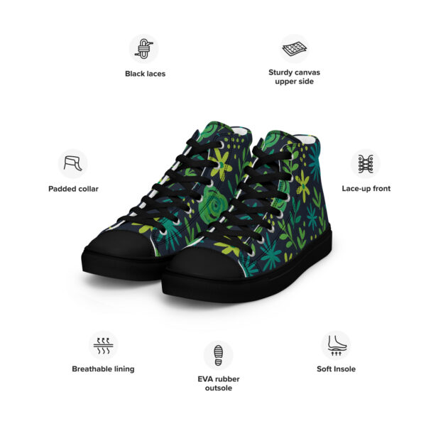 Jennifer's high top canvas shoes - Image 2
